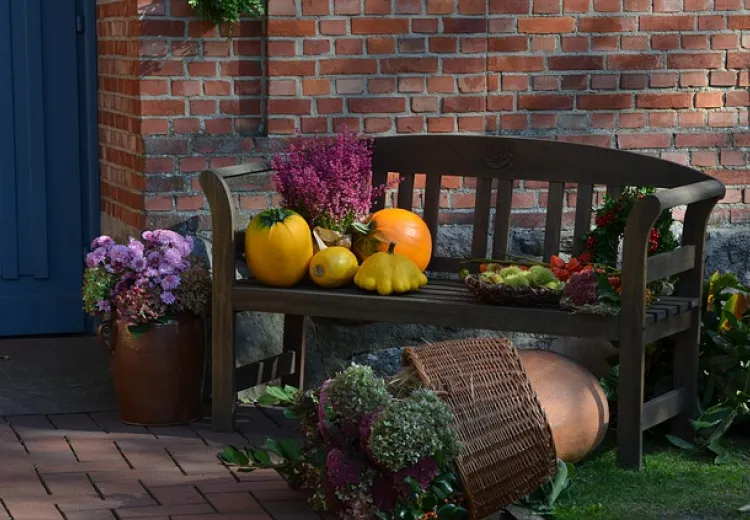 Herbstliche Dekorationen